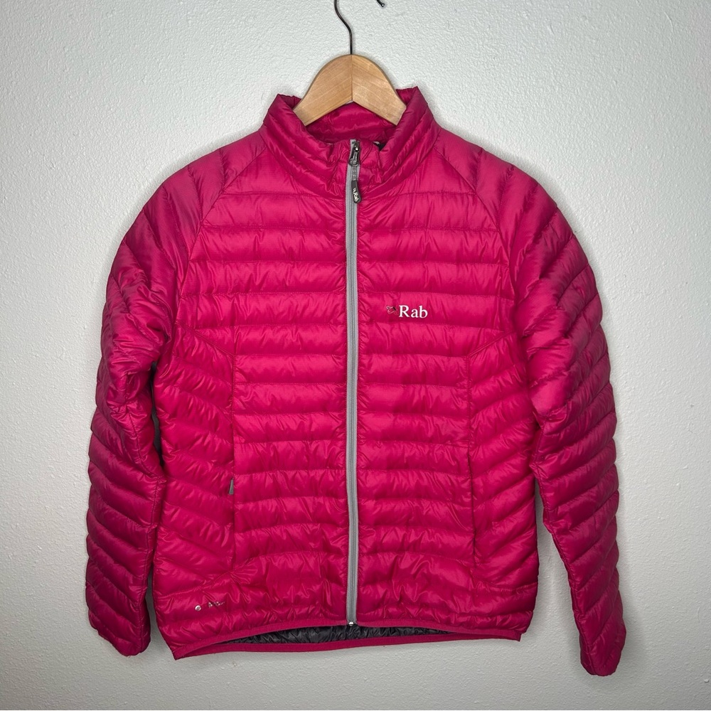 Rab Microlight Down Puffer Jacket Pink Orchid Siz… - image 1